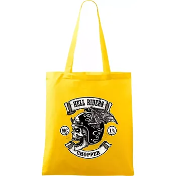Hell Riders Chopper - Taška bavlněná - 42 x 38 cm ( Žlutá )