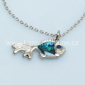 Přívěsek Přívěsek, Paua mušle, ryba