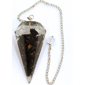 Přívěsek Kyvadlo orgonitové se šungitem BL12