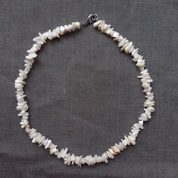 Náhrdelník Náhrdelník - Perleť sekaný 45 cm NS10