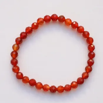 Náramek Náramek - Karneol faz. kulička 6 mm