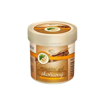 Masážní přípravek Masážní gel skořicový 500ml