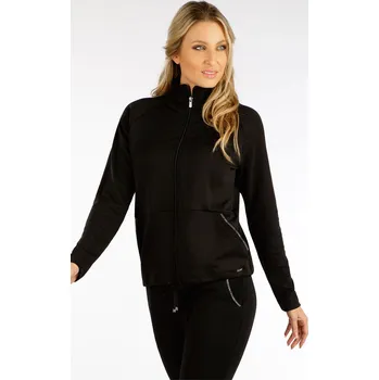 Dámská mikina Dámská mikina LITEX na zip černá Barva: černá, Velikost: M