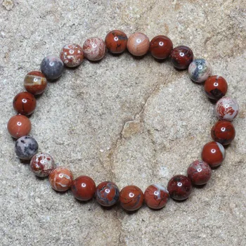 Náramek Náramek - Jaspis pestrý kulička 7-8 mm