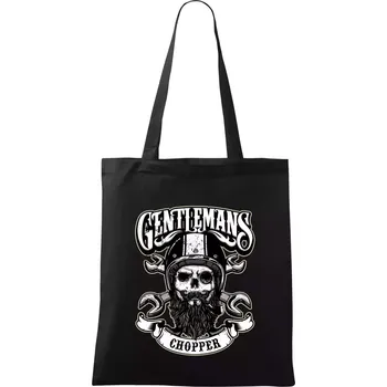 Gentlemans Chopper - Taška bavlněná - 42 x 38 cm ( Černá )