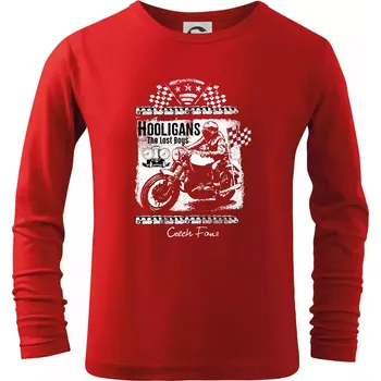 Chlapecké tričko The Lost Boys - Triko dětské Long Sleeve - 122 cm/6 let ( Červená )