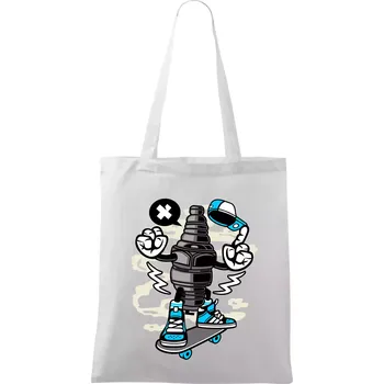 Svíčkař - Taška bavlněná - 42 x 38 cm ( Bílá )