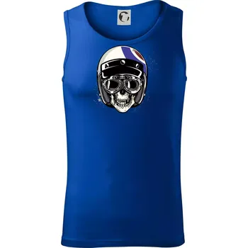 Pánské termoprádlo Moto helma letec - Tílko pánské Core - M ( Královská modrá )