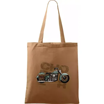 Nákupní taška Chopper 003 - Taška bavlněná - 42 x 38 cm ( Cappuccino )