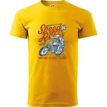 Speed Racer 2 - Triko extra velké (5-8XL) - 7XL ( Žlutá )