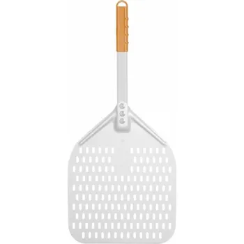 Příprava pizzy Lopatka na pizzu s perforací a krátkou rukojetí, čtvercová, HENDI, 300x660mm
