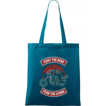 Fight The Dead - Taška bavlněná - 42 x 38 cm ( Petrolejová )
