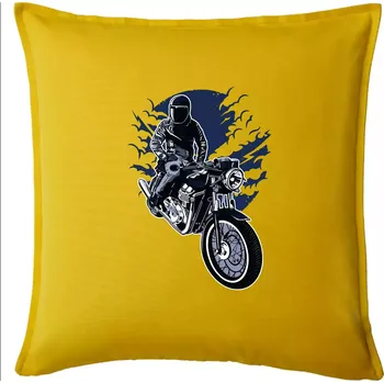 Polštář Night Rider - Polštář 50x50 - 50x50 - Pouze potah ( Žlutá )