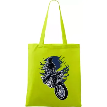 Night Rider - Taška bavlněná - 42 x 38 cm ( Limetková )