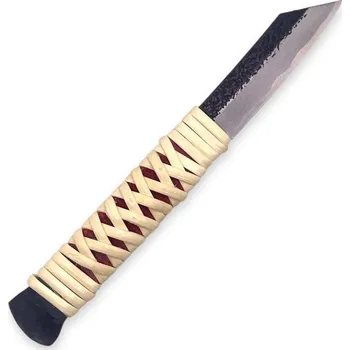 Kuchyňský nůž Japonský nůž Higonokami TOUMAKI (Fujimaki) z modré oceli Warikomi - 170 mm