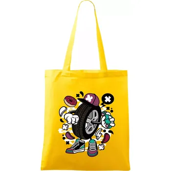 Gumák - Taška bavlněná - 42 x 38 cm ( Žlutá )