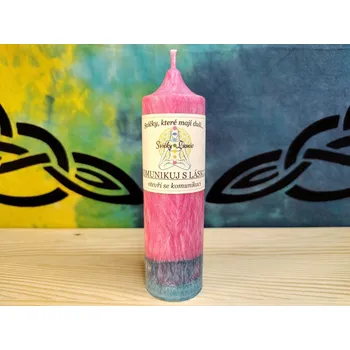 Svíčka 14 x 4 KOMUNIKUJ S LÁSKOU