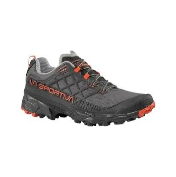 Pánská treková obuv La Sportiva Akyra II Carbon/Cherry Tomato šedá 42,5 EU