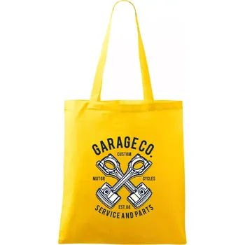 Garage Co - Taška bavlněná - 42 x 38 cm ( Žlutá )