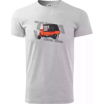 Tuk Tuk - Triko extra velké (5-8XL) - 5XL ( Světlešedý Melír )