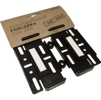 Držák SPZ Podložka pod SPZ (bezrámečková) 1 ks