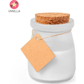 Svíčka Tepor - Aromatická svíčka, bílá