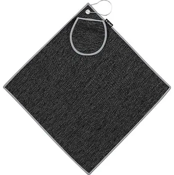 Ručník Canrock - Golfový ručník, černá