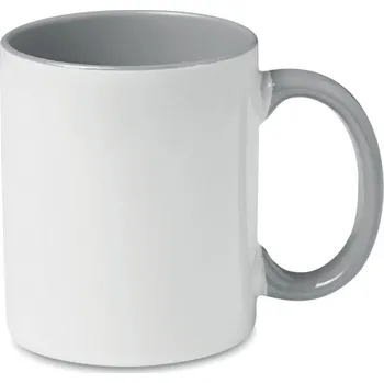 Hrnek k barevné sublimaci - SUBLIMCOLY, šedá