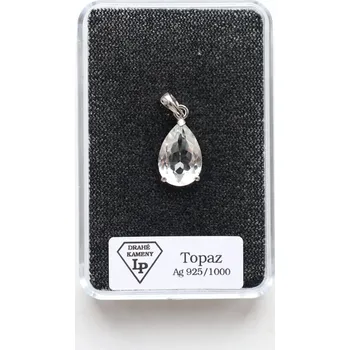 Přívěsek Přívěsek - Topaz, AG 925/1000, PL13