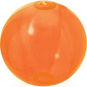 Nemon - Plážový míč, transparentní oranžová