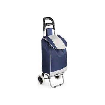 Nákupní taška Nákupní taška na kolečkách - 1 ks - 2 modrá tmavá