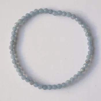 Náramek Náramek - Angelit faz. kulička 4 mm