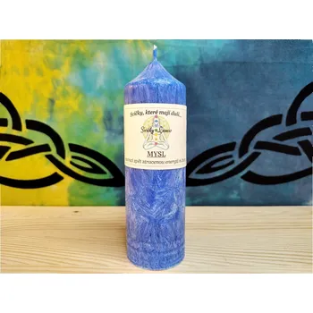 Svíčka 16 x 5 - 6.čakra - MYSL