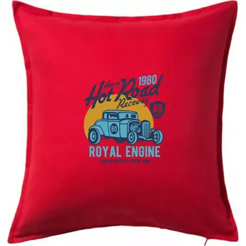 Polštář Heavy Hot Road - Polštář 50x50 - 50x50 - Pouze potah ( Červená )