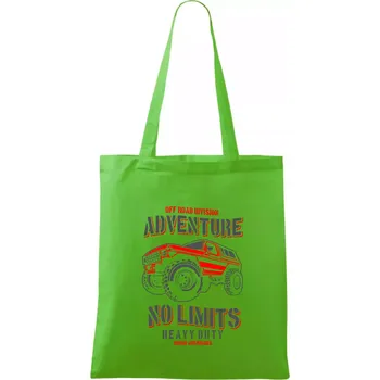 Nákupní taška No Limits - Taška bavlněná - 42 x 38 cm ( Apple Green )