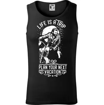 Life Is a Trip - Tílko pánské Core - XL ( Černá )