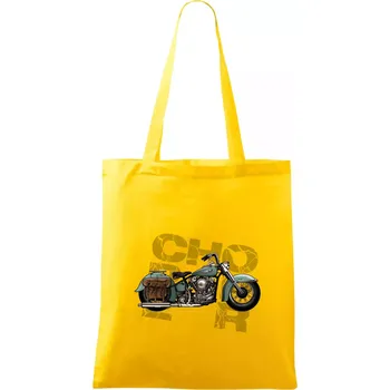 Chopper 003 - Taška bavlněná - 42 x 38 cm ( Žlutá )