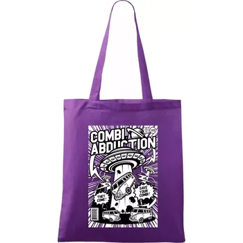 Combi abduction - Taška bavlněná - 42 x 38 cm ( Fialová )