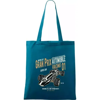Formula 1 - Taška bavlněná - 42 x 38 cm ( Petrolejová )