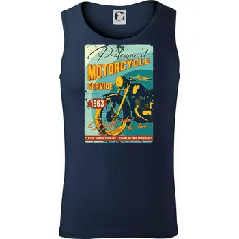 Professional service moto - Tílko pánské Core - 2XL ( Námořní modrá (velmi tmavá - téměř černá) )