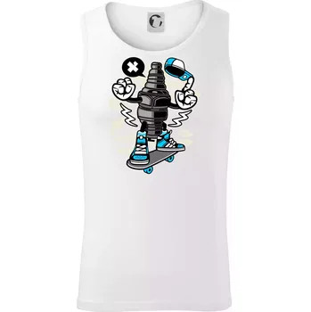 Svíčkař - Tílko pánské Core - S ( Bílá )