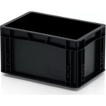 Přepravka na jídlo ESD Euro přepravka 30 cm × 20 cm × 17 cm, černá