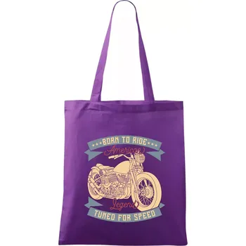 American Legend Speed - Taška bavlněná - 42 x 38 cm ( Fialová )
