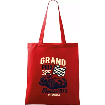 Grand Prix - Taška bavlněná - 42 x 38 cm ( Červená )