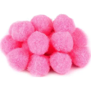 Stuha Bambulka Ø25 mm Varianta: 7 růžová, Balení: 100 ks