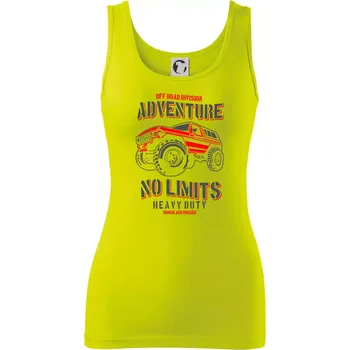 Dámské tričko No Limits - Dámské tílko - M ( Limetková )