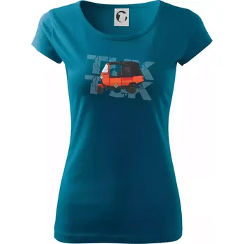Dámské tričko Tuk Tuk - Dámské triko Pure - L ( Petrolejová )
