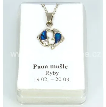 Přívěsek Přívěsek ryby, Paua mušle