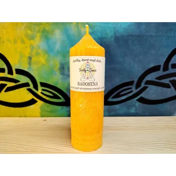 Svíčka 16 x 5 - 2.čakra - RADOSTNÁ