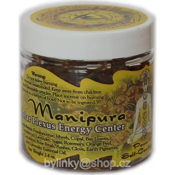Vonná tyčinka Vykuřovací směs 3. čakra MANIPÚRA 68g